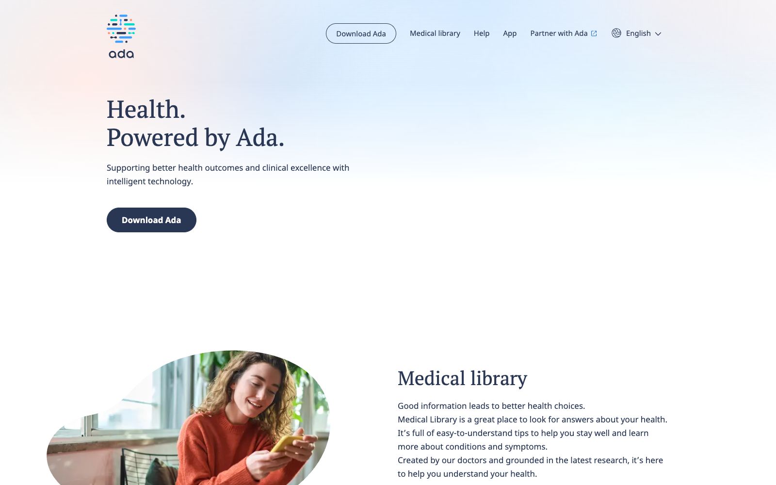 首页 - Ada Health