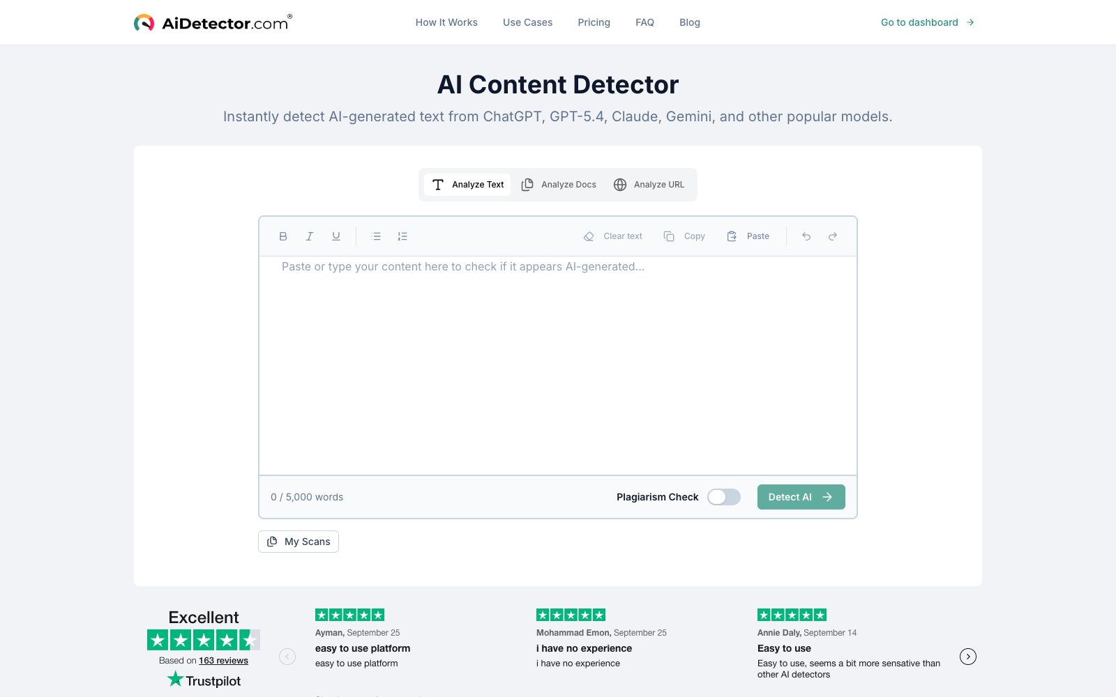 首页 - AI Detector