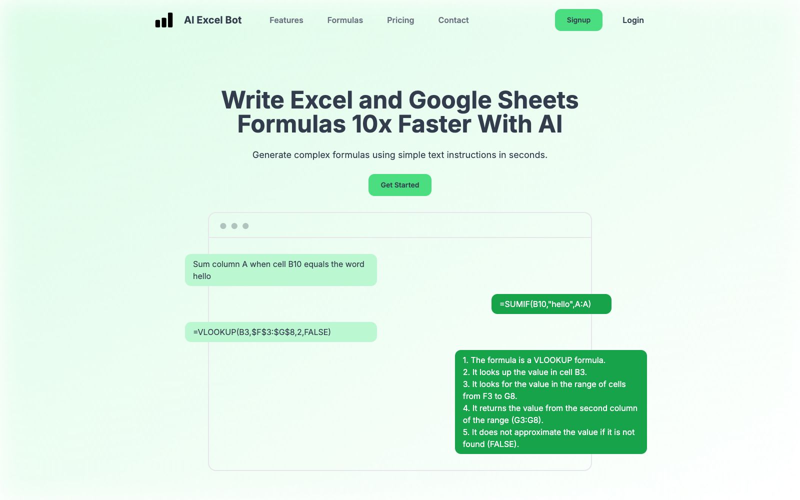 首页 - AI Excel Bot