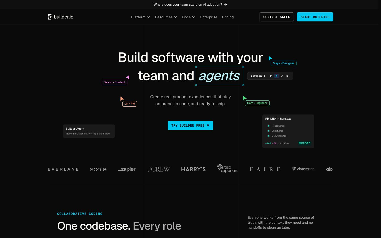 首页 - Builder.io