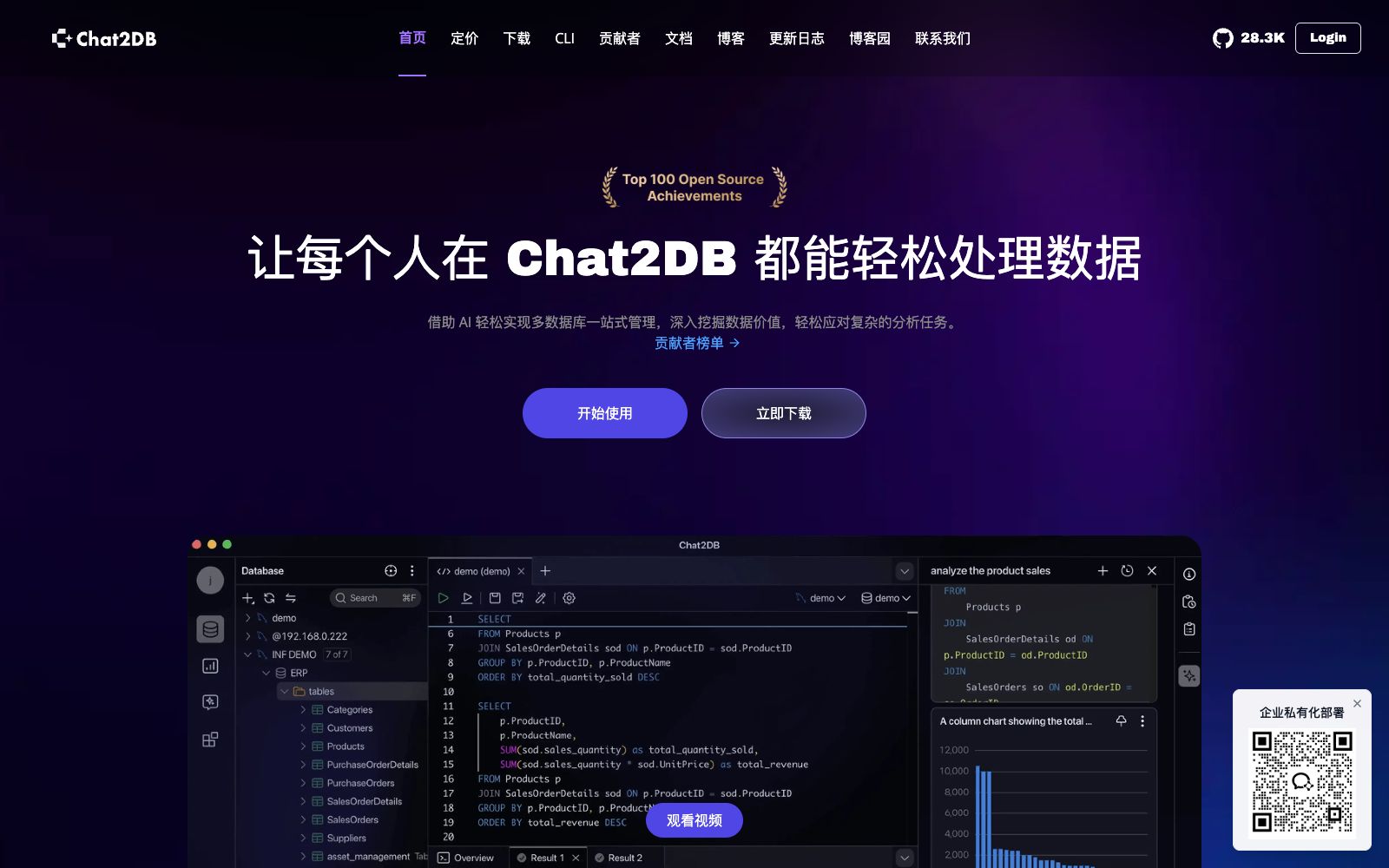 首页 - Chat2DB