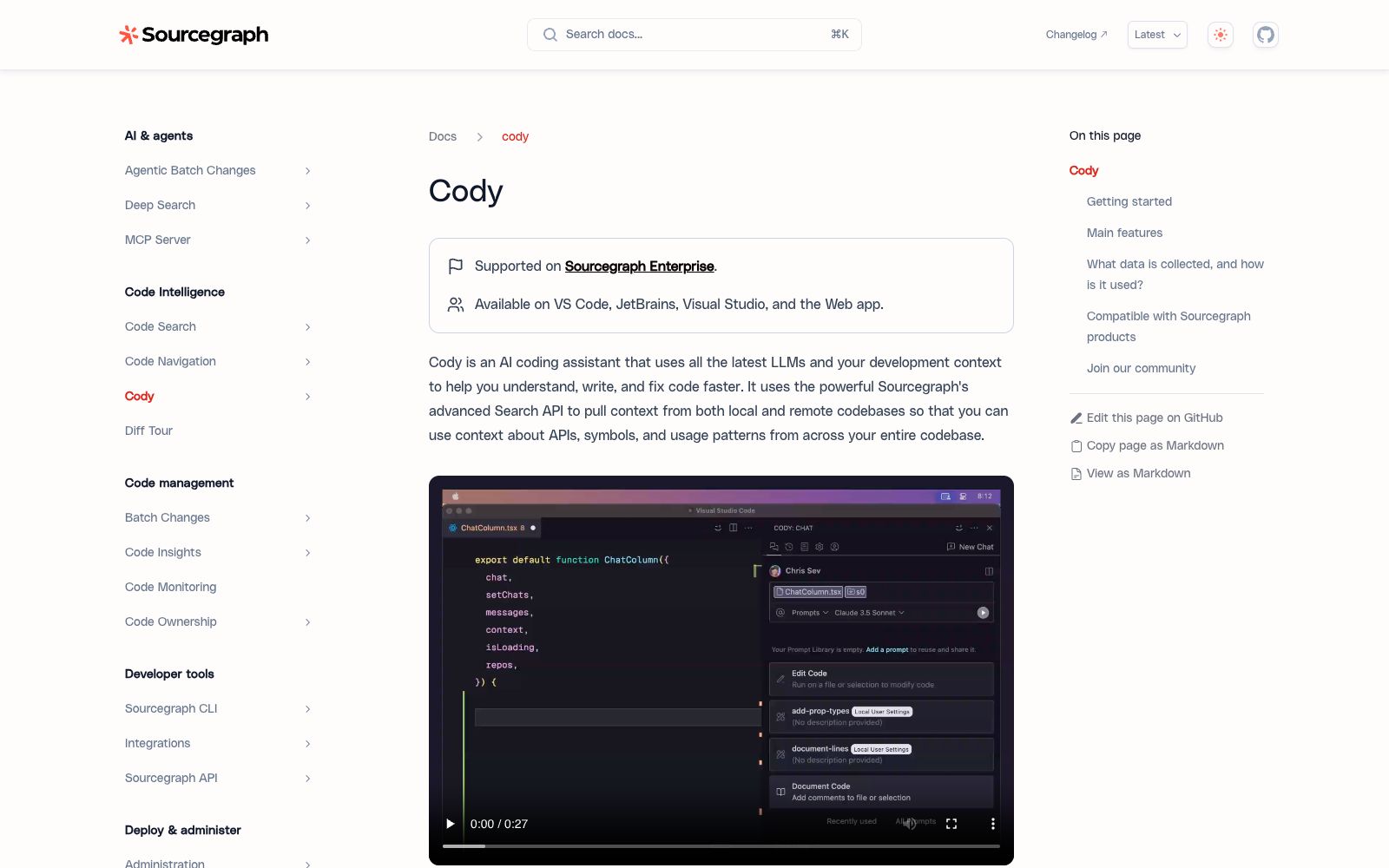 首页 - Cody