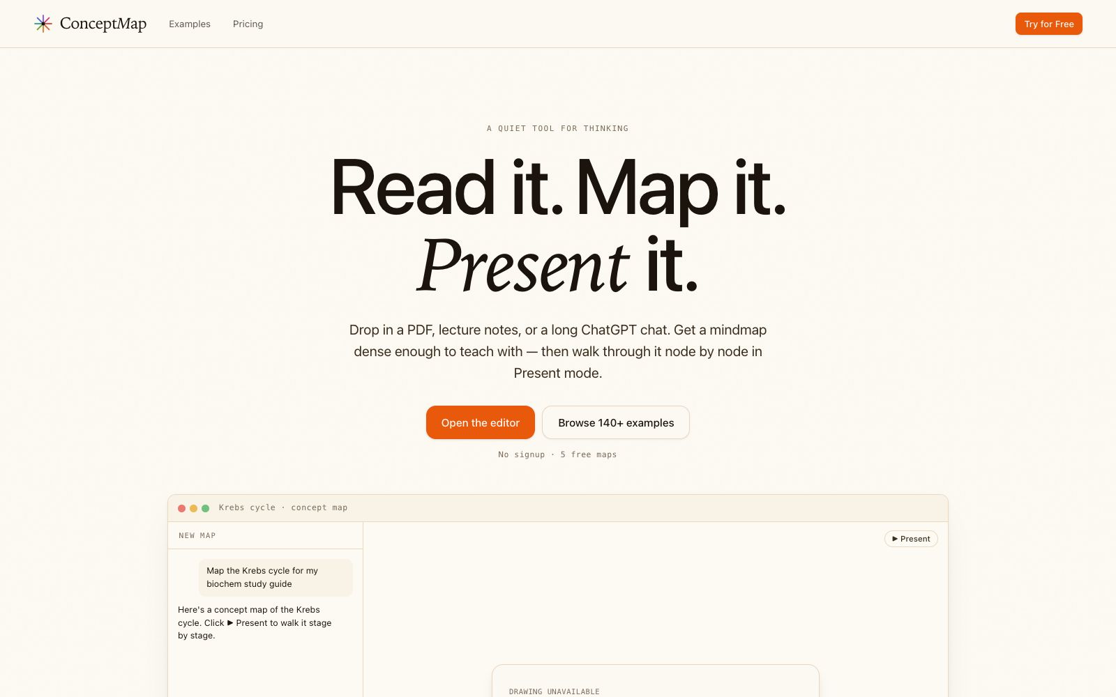 首页 - ConceptMap AI