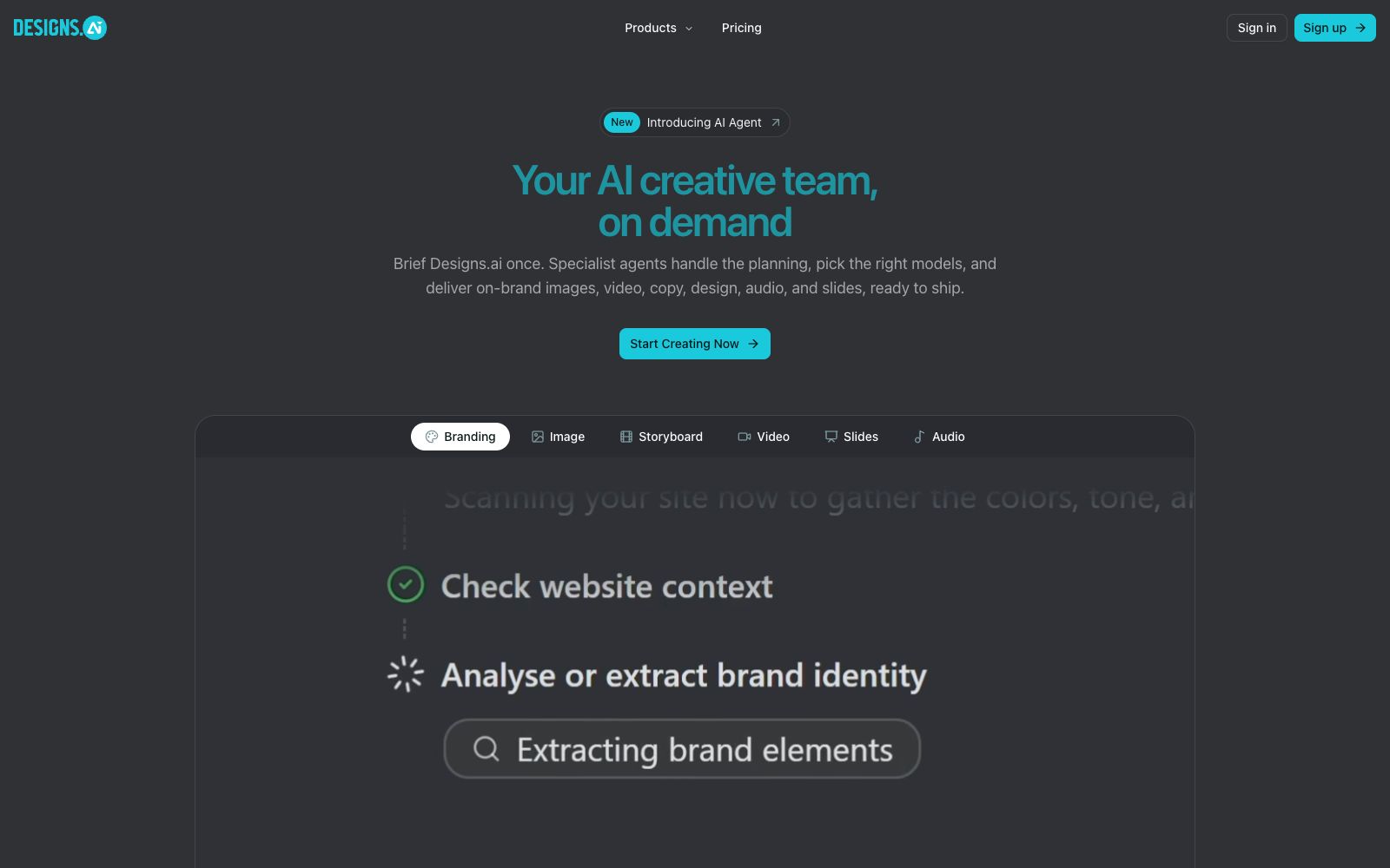 首页 - Designs.AI