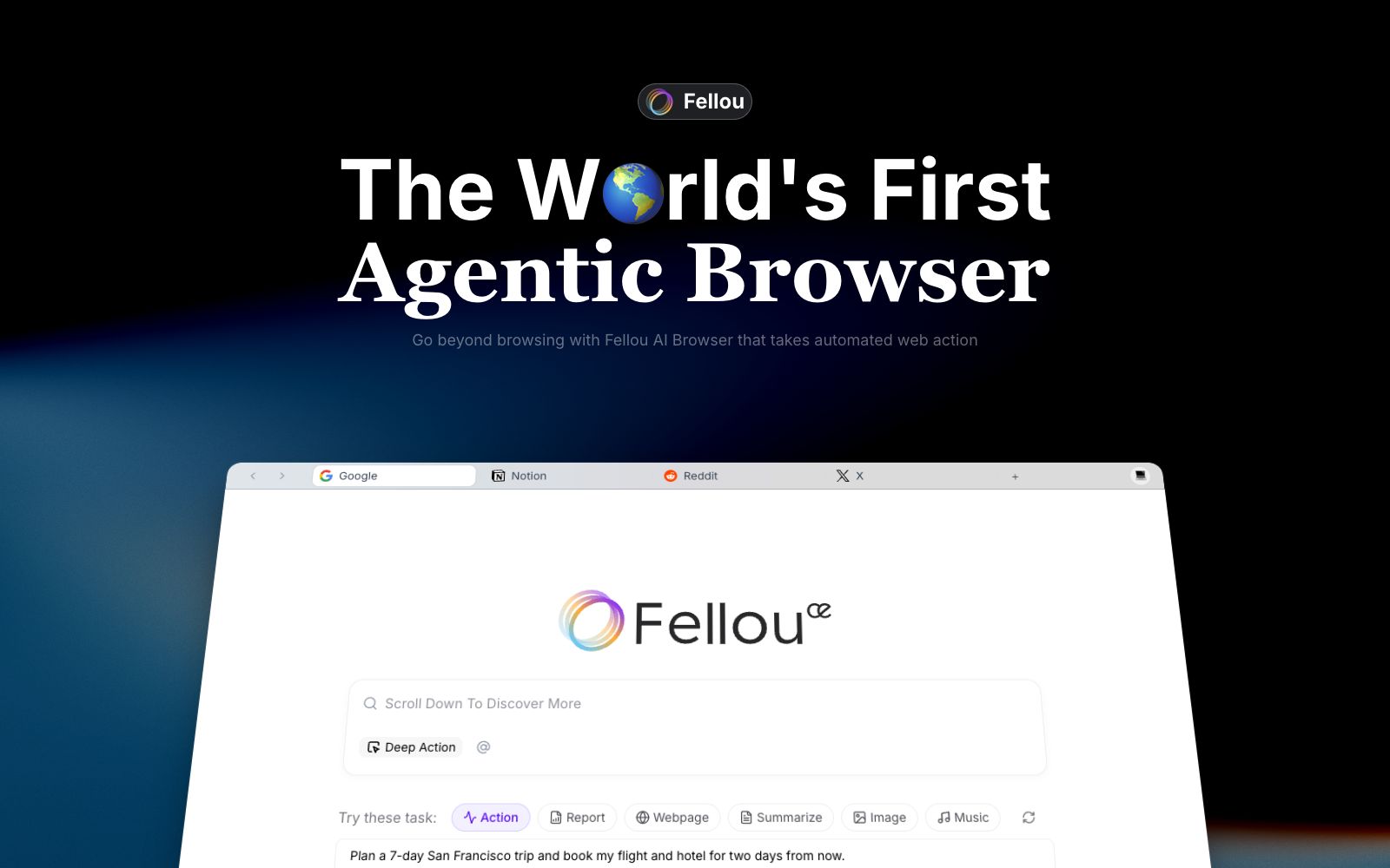 首页 - Fellou