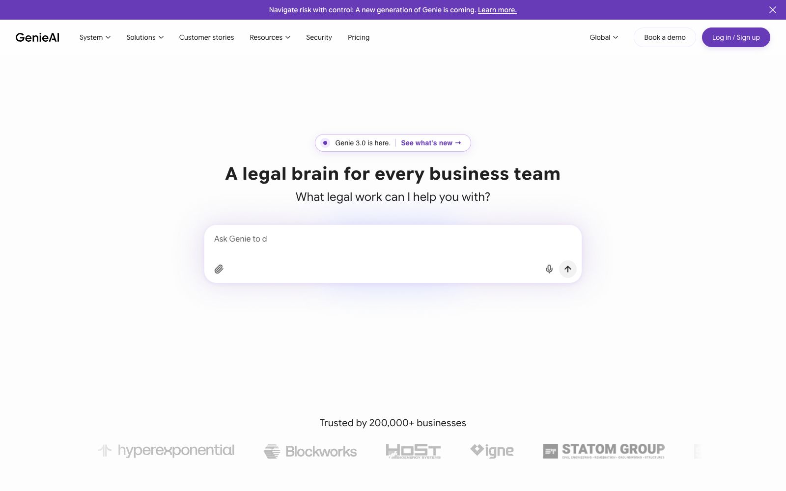 首页 - GENIE AI