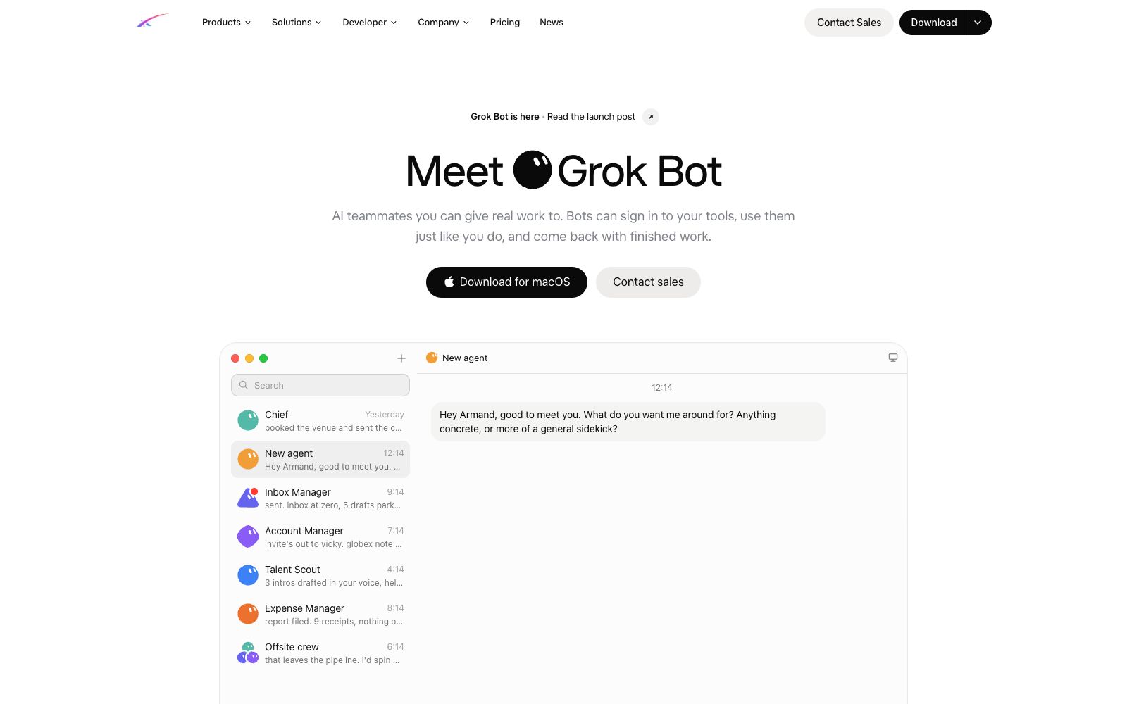 首页 - Grok Bot