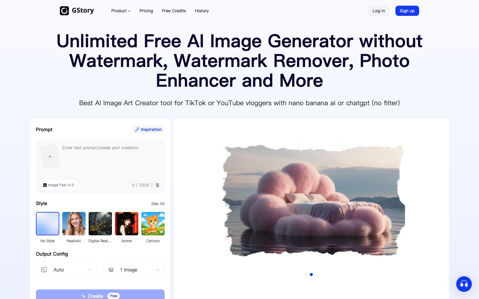 首页 - GStory AI