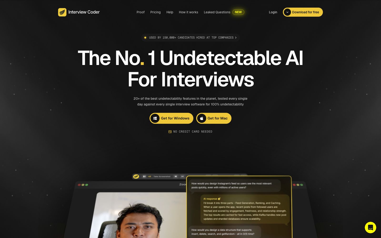 首页 - Interview Coder