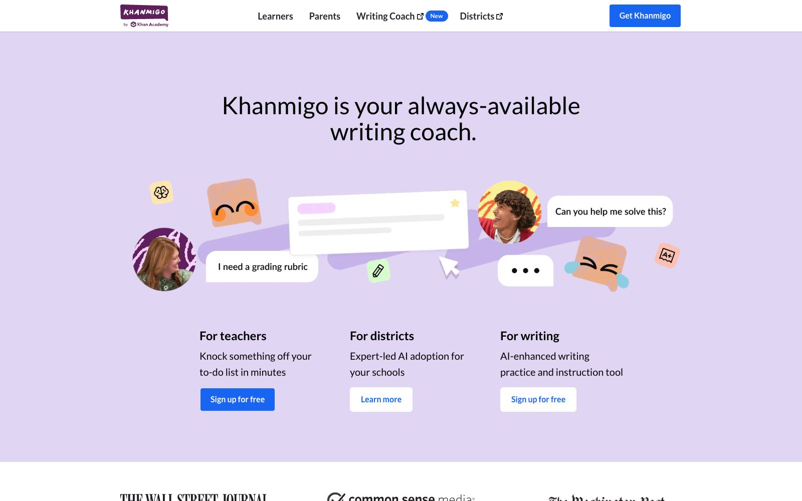 首页 - Khanmigo