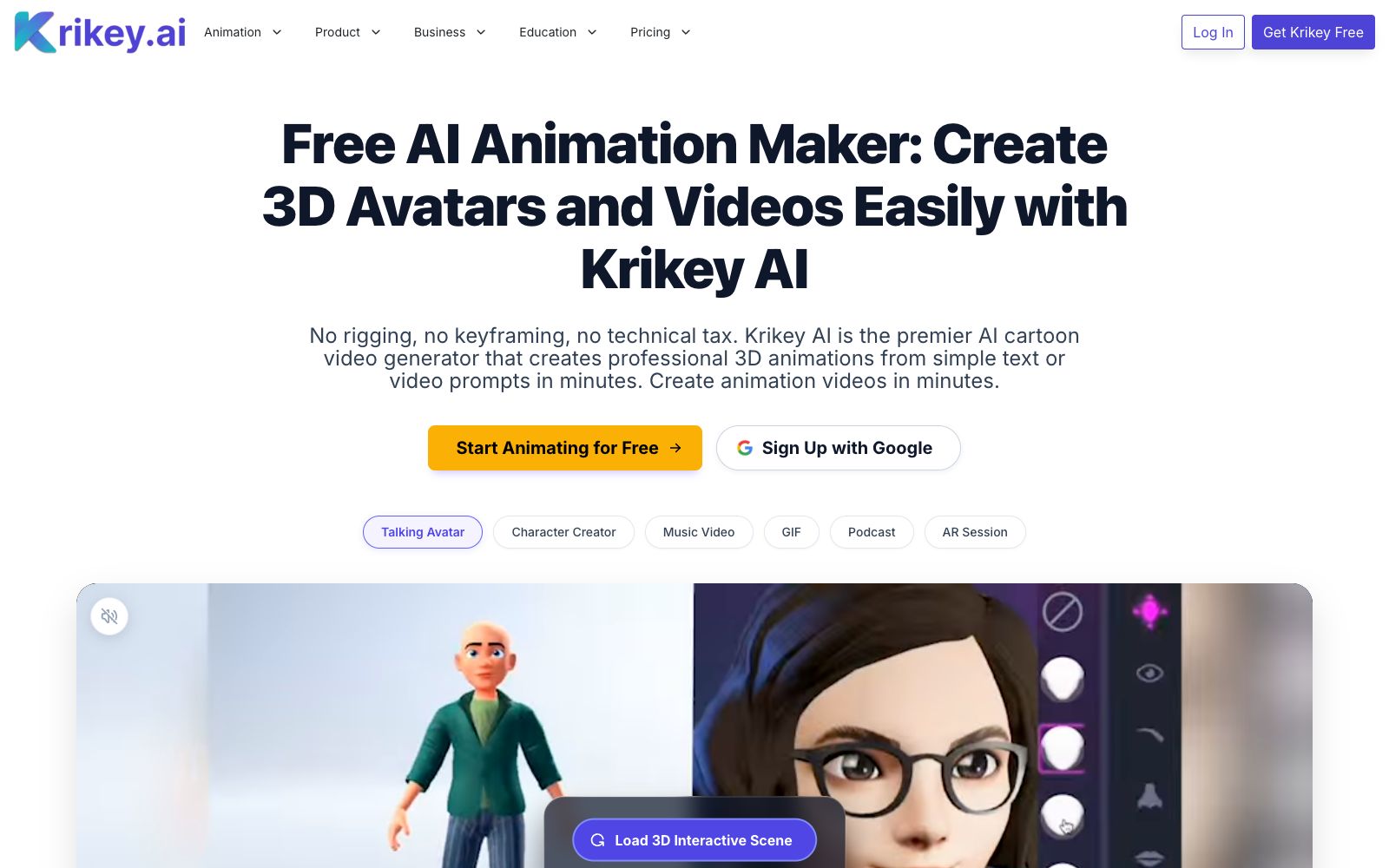 首页 - Krikey.ai