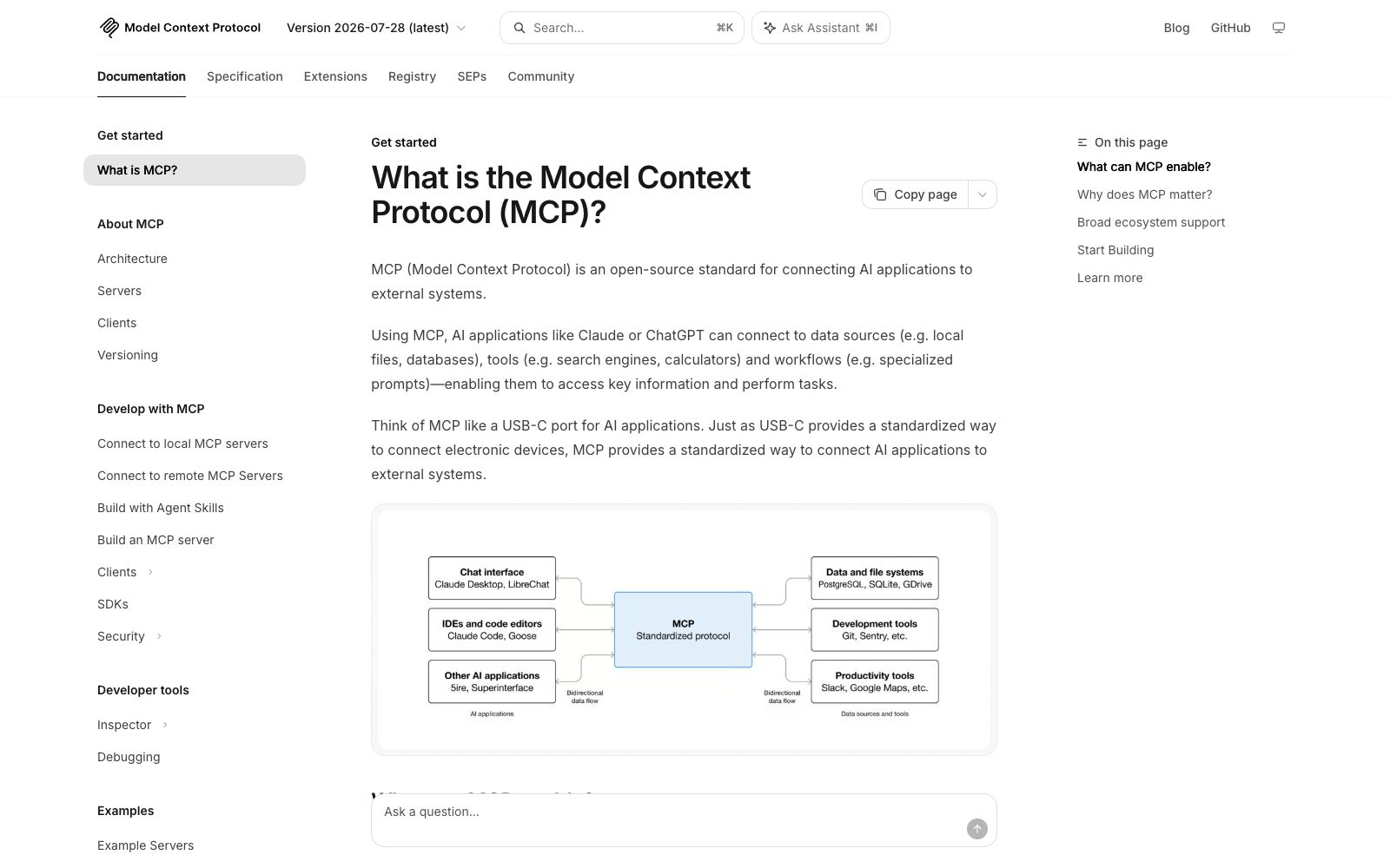 首页 - Model Context Protocol