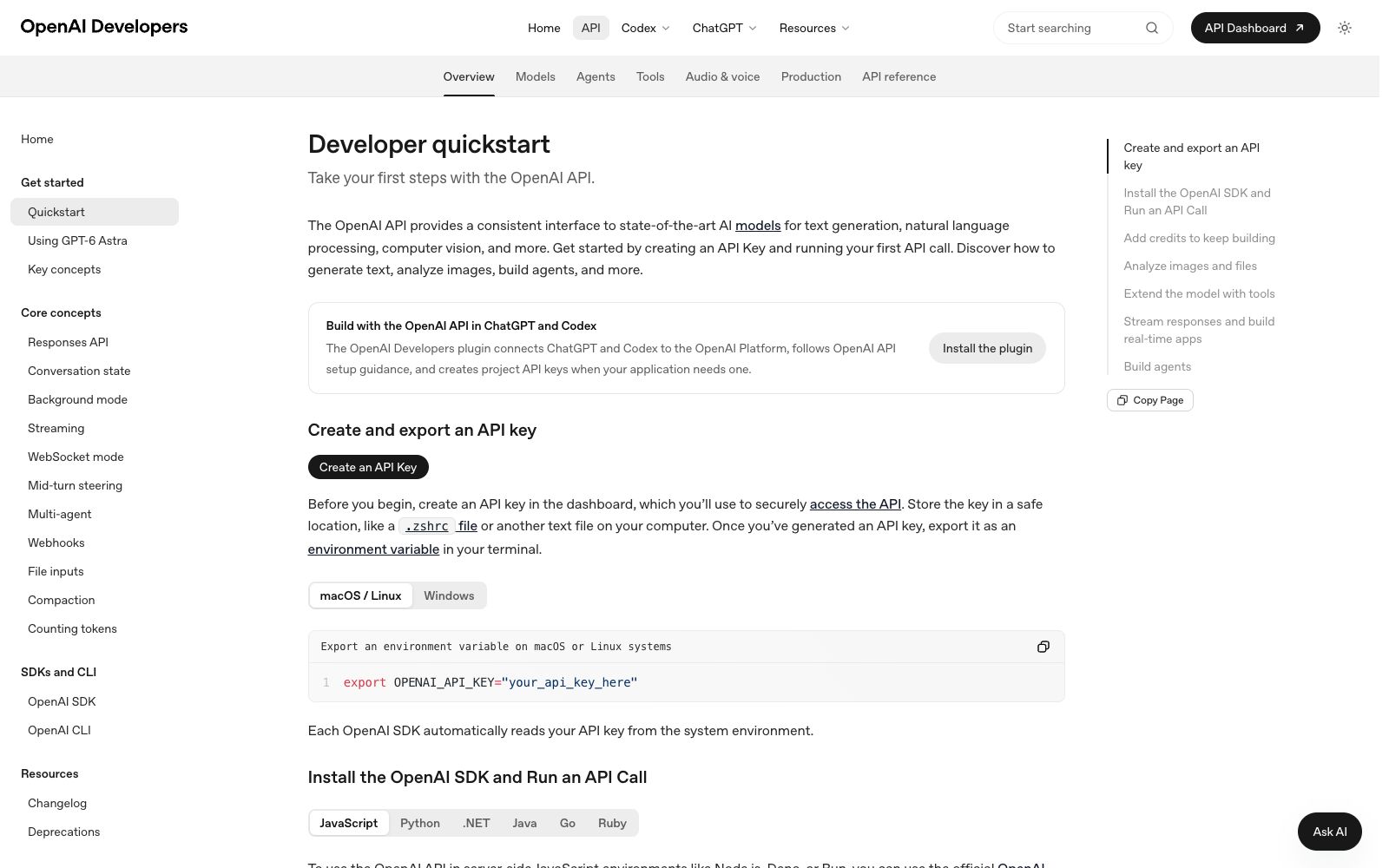 首页 - OpenAI Codex