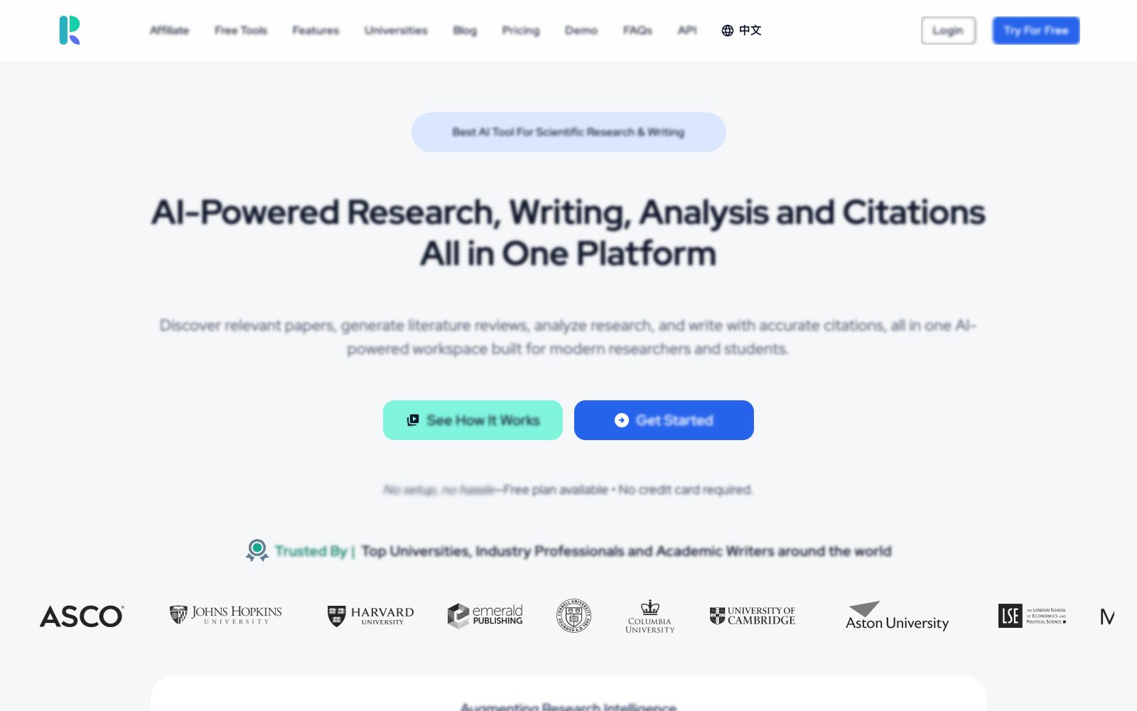 首页 - ResearchPal