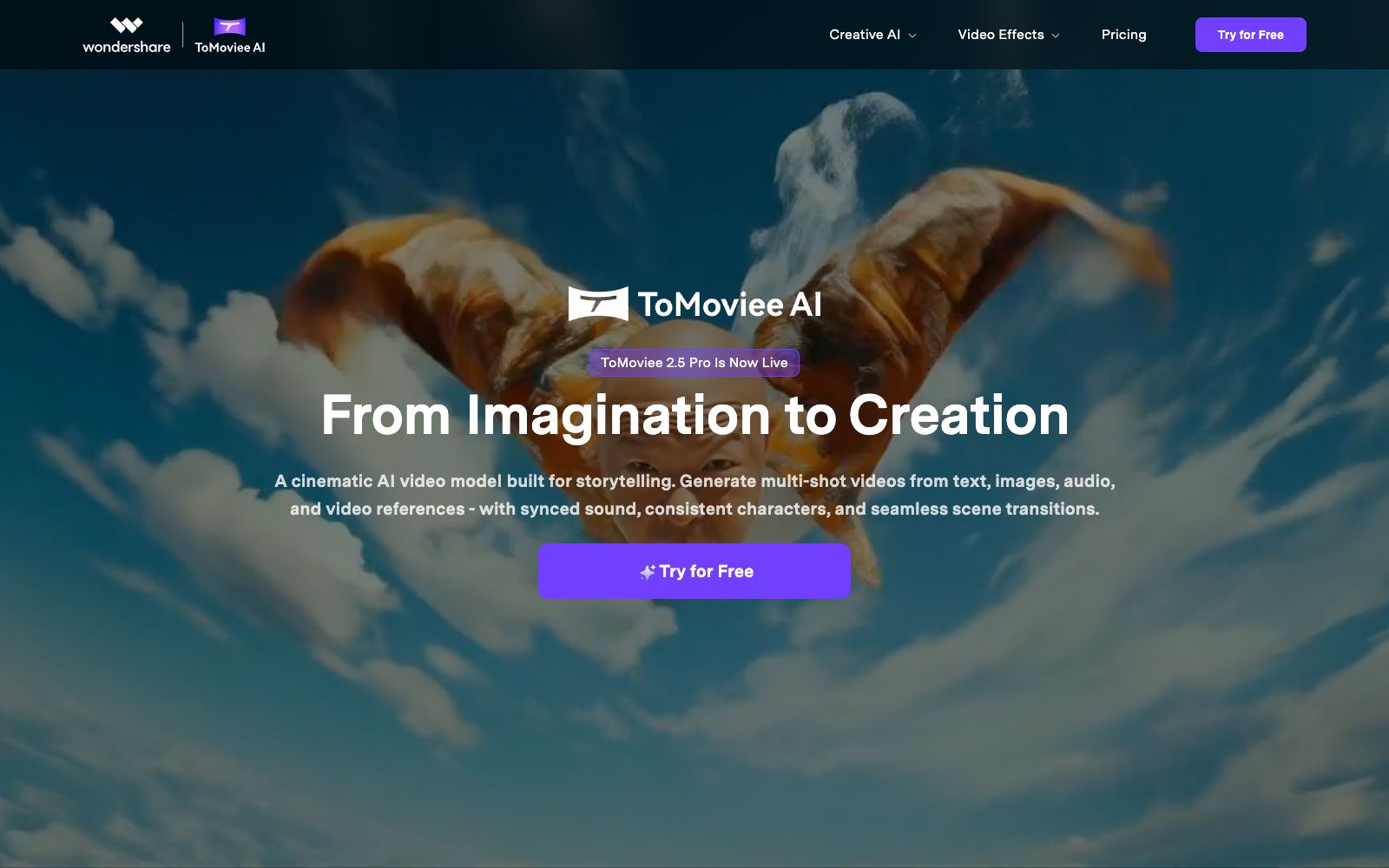 首页 - ToMoviee AI