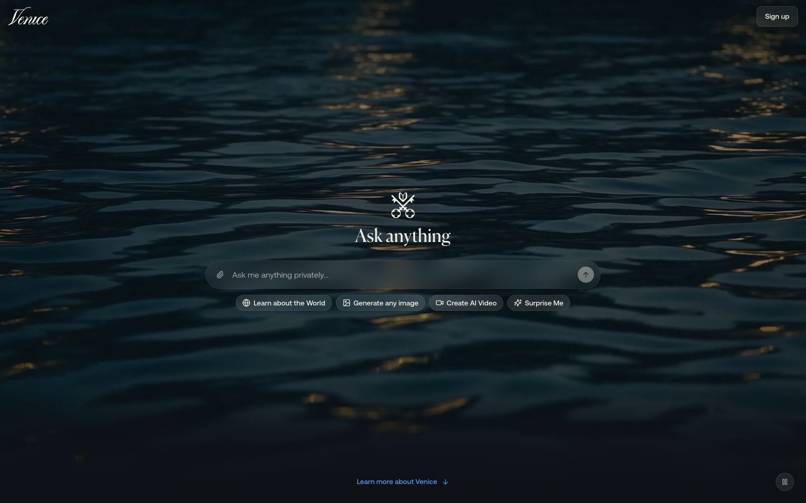 首页 - Venice.ai